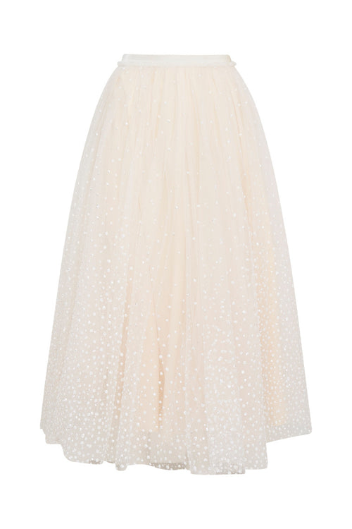 Wilona Glitter Tulle Maxi Skirt