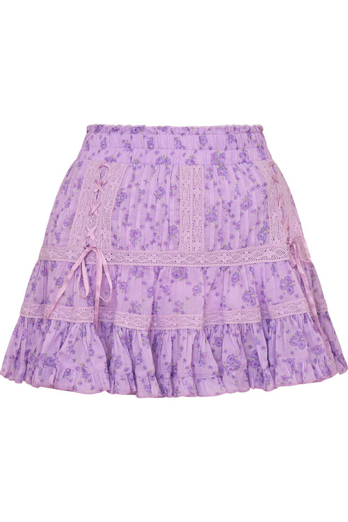 Trevina Cotton Mini Skirt