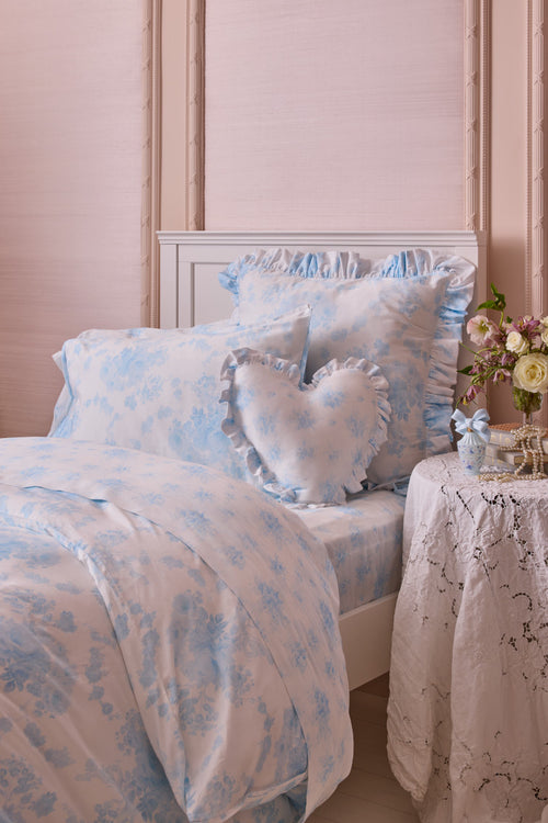 Printed Duvet Cover + Sham Set