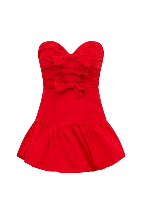 Woodlow Bow Mini Dress