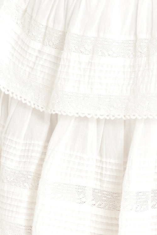 Ruffle Mini Heritage Skirt