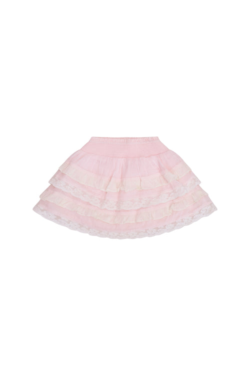 Girls Billie Cotton Ruffle Skirt