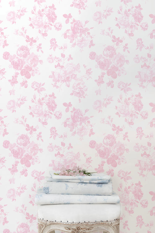 Everblooming Rosettes Standard Wallpaper