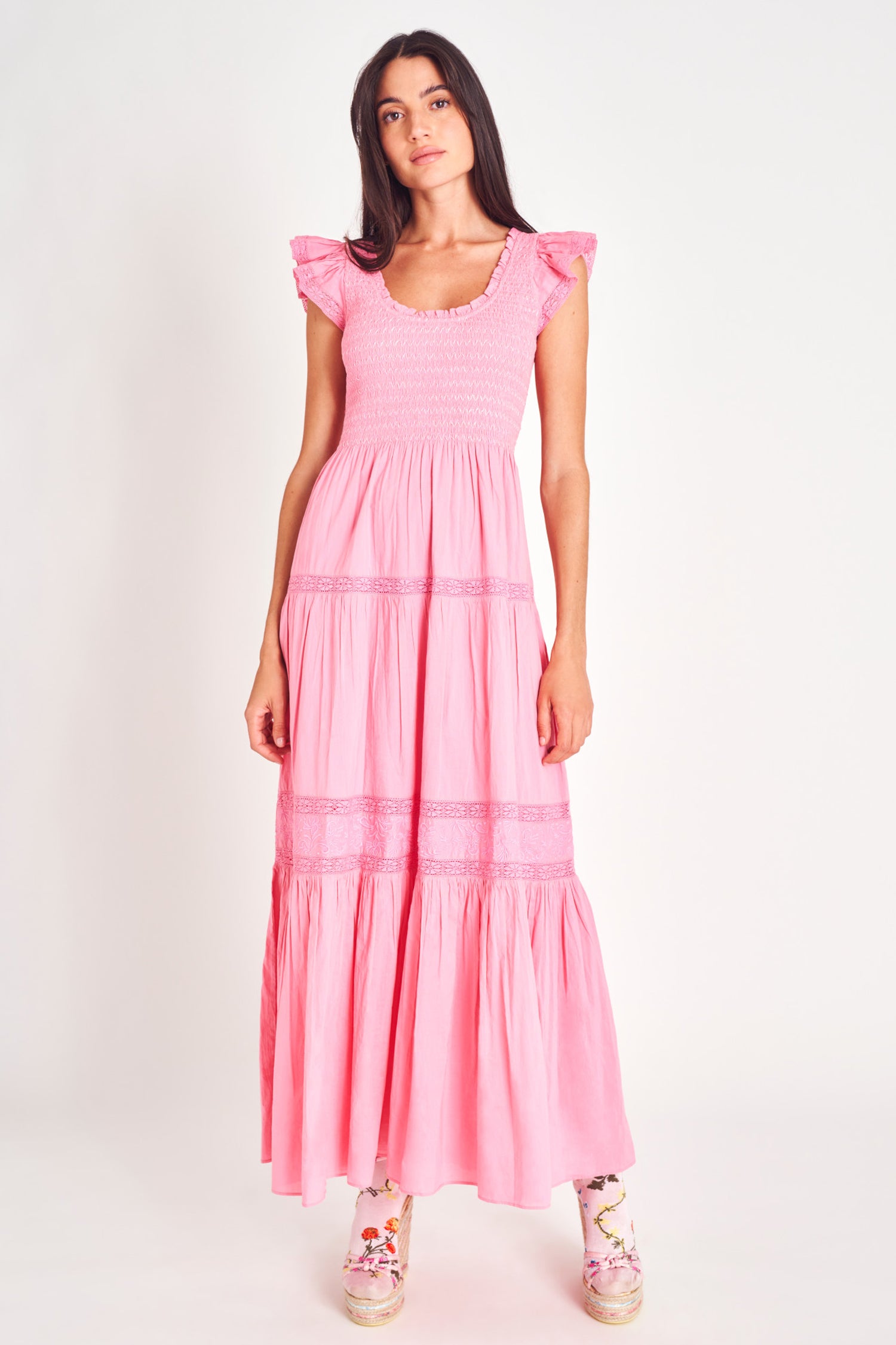 Chessie Maxi Dress- Women's Designer Dresses | LoveShackFancy