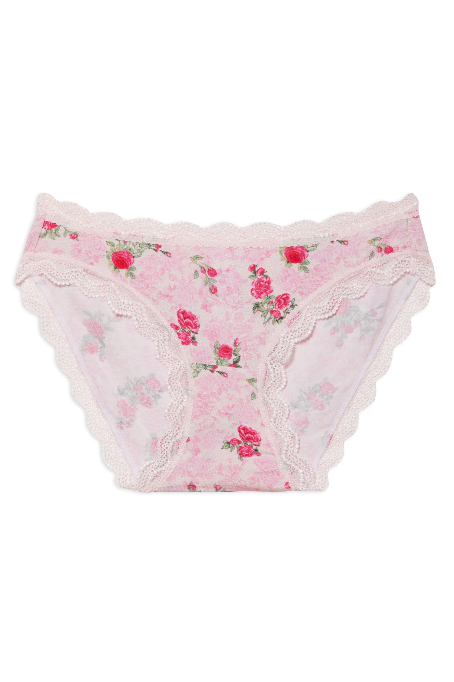 Faye pink lace knickers  Handcrafted, luxury underwear sets