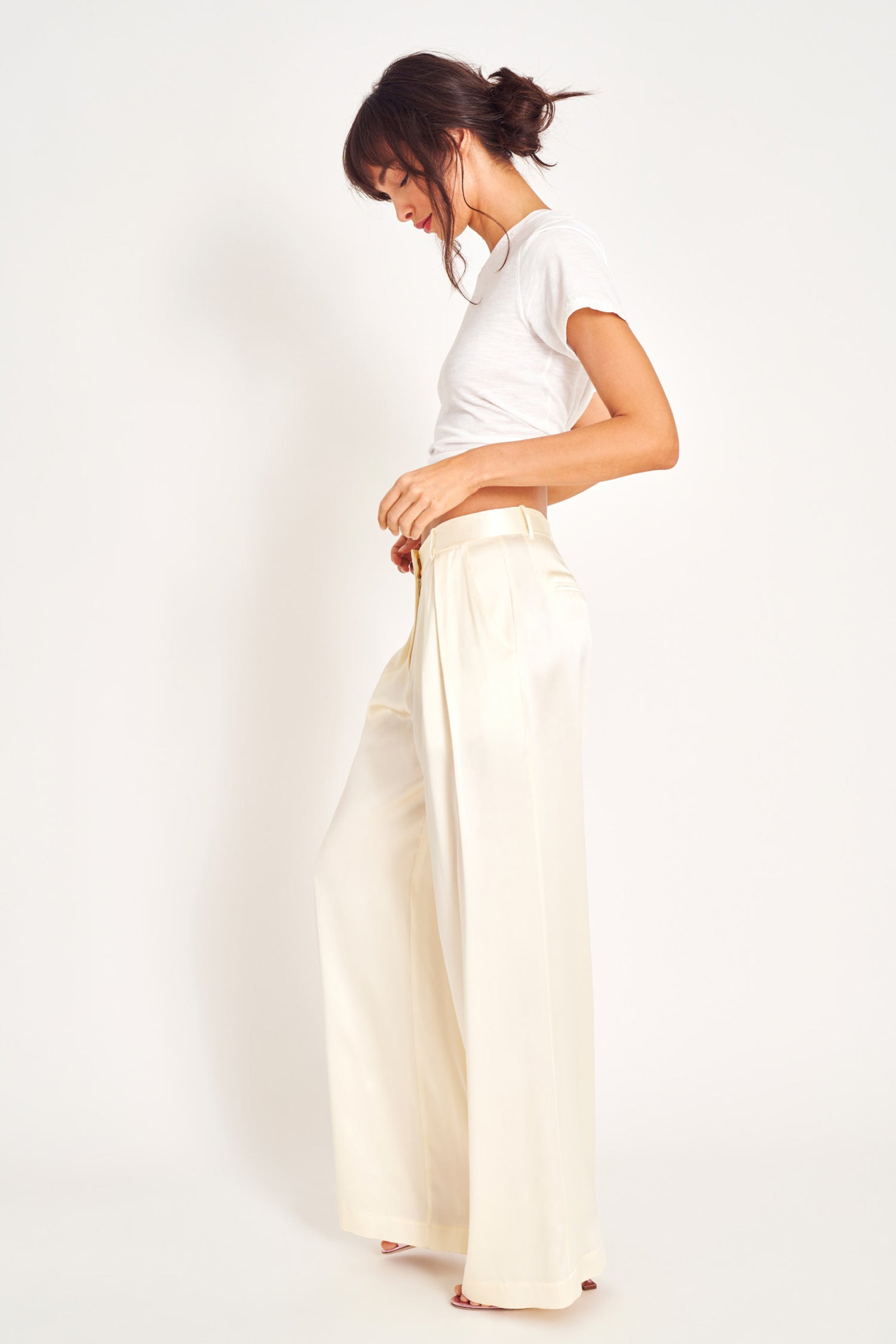 Emberlynn Silk Pant - Women's Pants | Shop LoveShackFancy.com